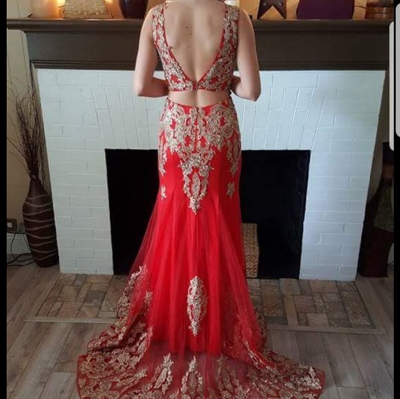 House Of Wu  Prom Dress size 0 - Picture 3 of 4